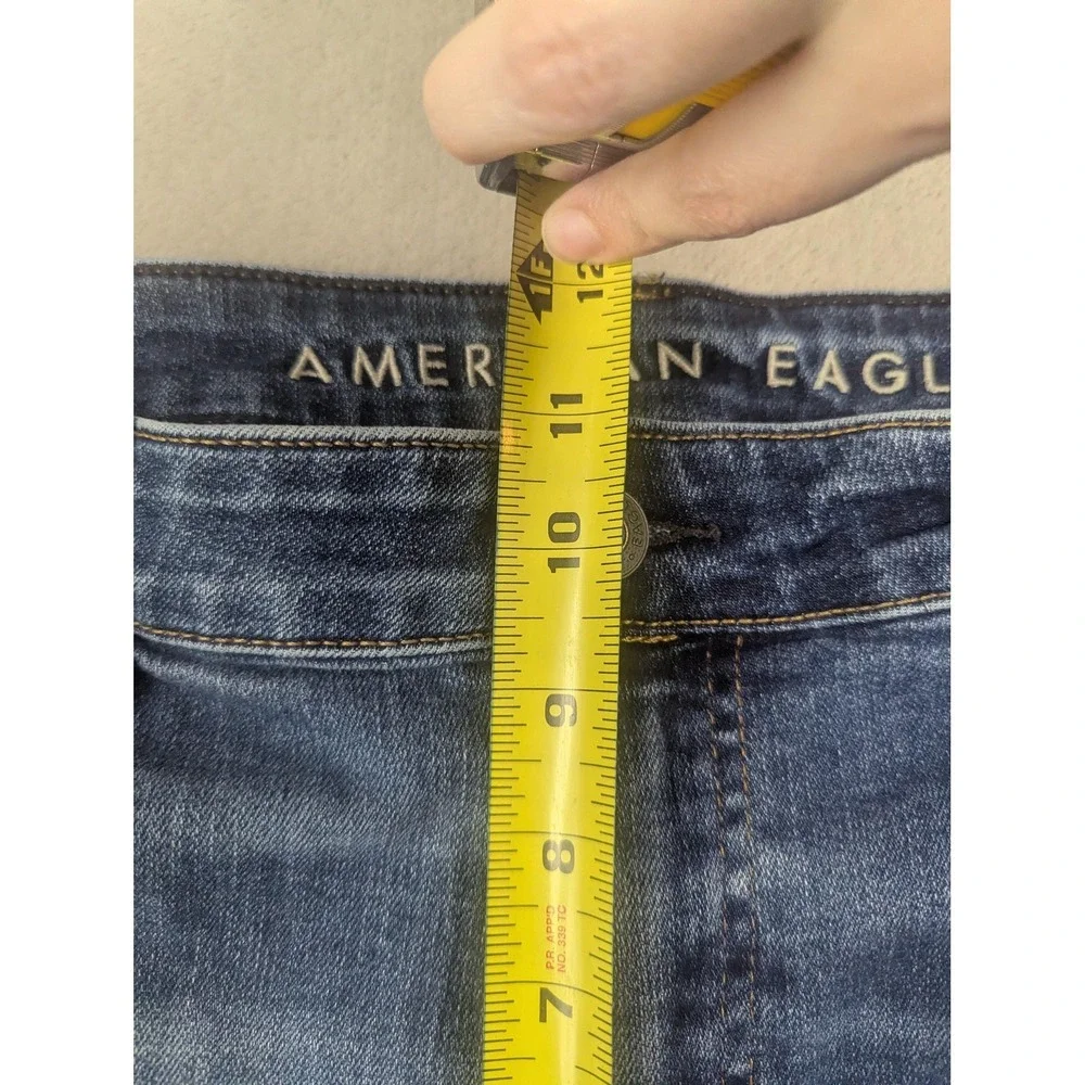 American Eagle Outfitters Jeans Mens 38x30 Blue Airflex+ Temp Tech Slim Med Wash